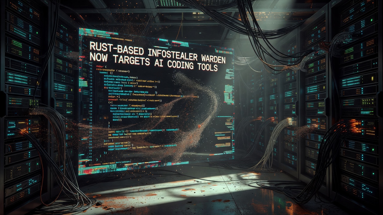 Rust-Based Infostealer Warden Now Targets AI Coding Tools