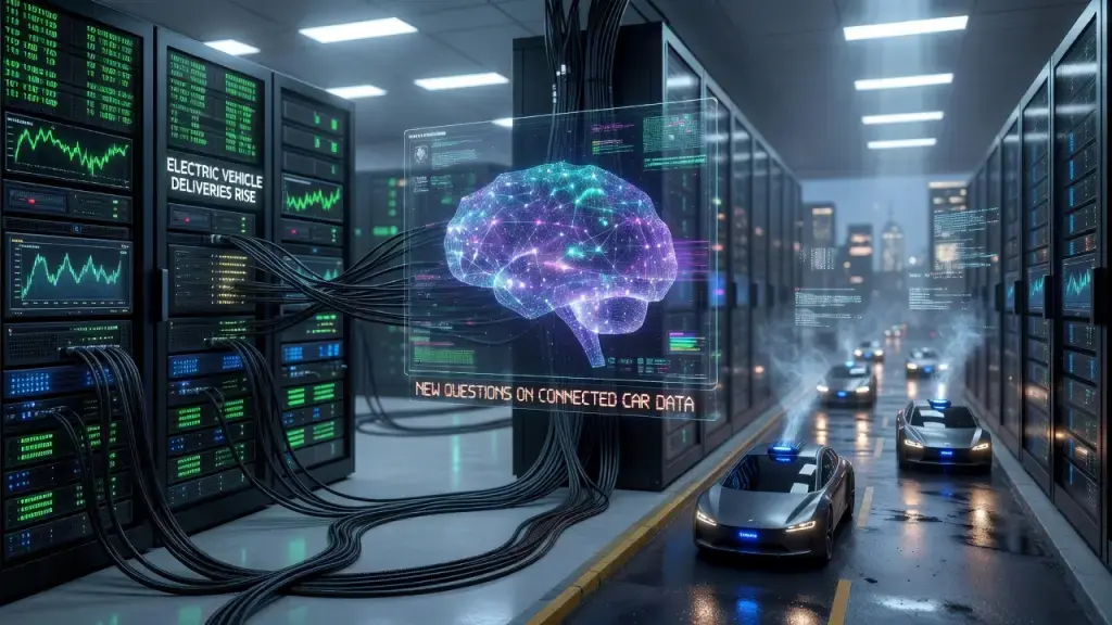 Electric Vehicle Deliveries Rise, Alongside New Questions on Connected Car Data